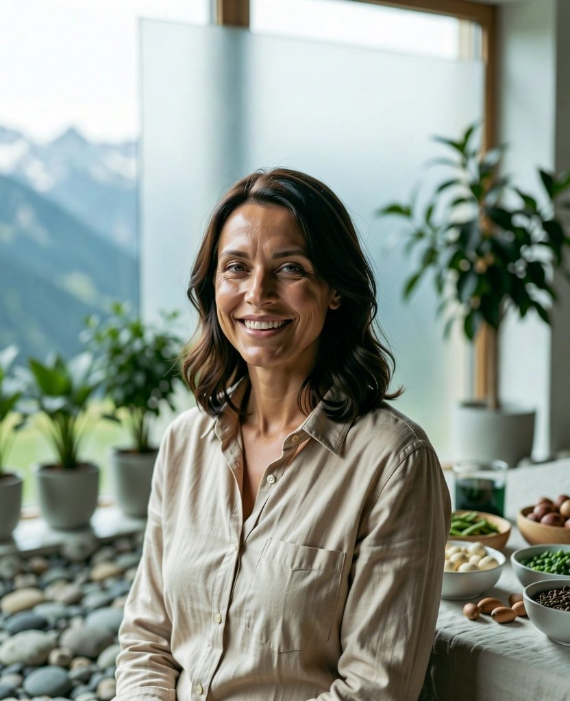 Founder of FitBalance in the Bern wellness studio