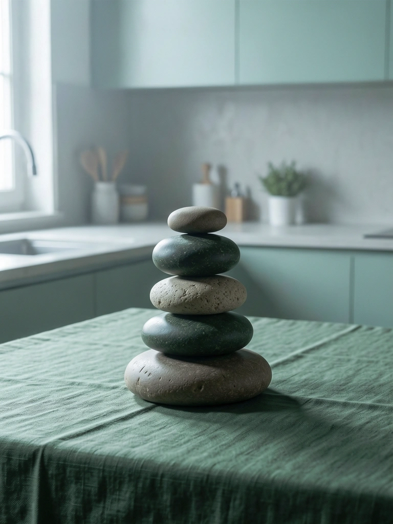 Stone balance in nature